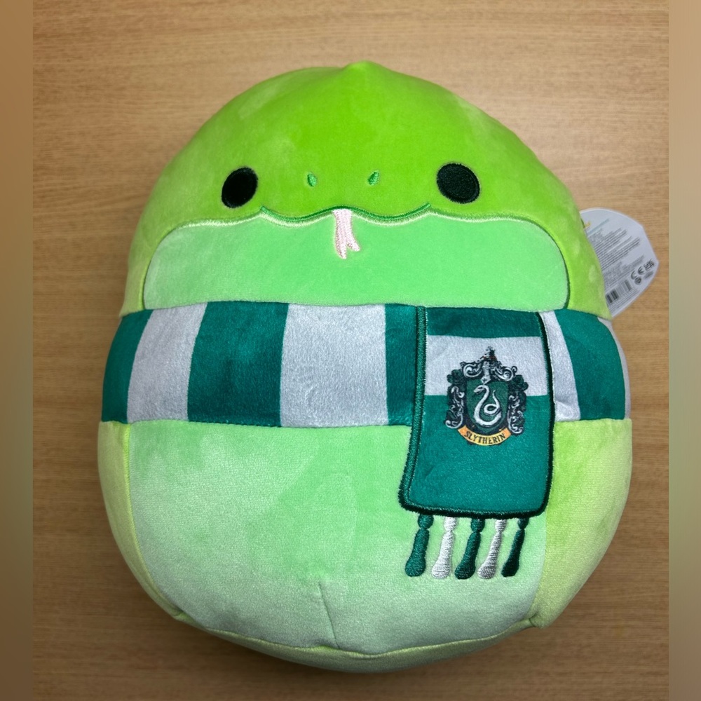 Squishmallows Original Harry Potter 10-Inch Slytherin Snake Plush